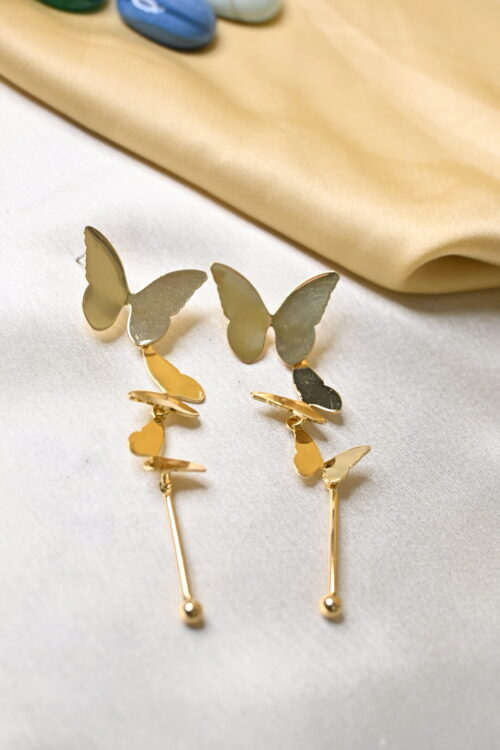 Hanging Butterfly Earings