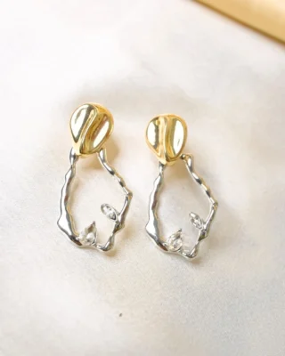 Asymmetric Bee Earings