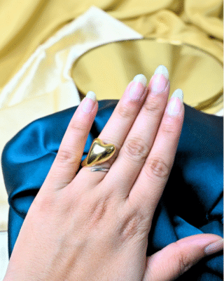 Line Heart Ring
