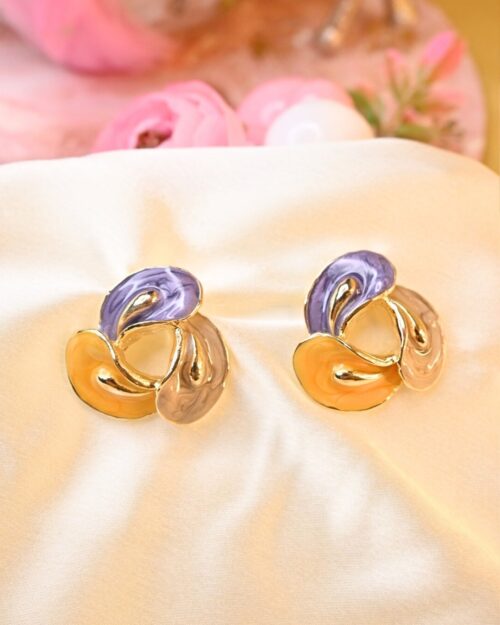Auraspin Double Spiral Enamel Plated