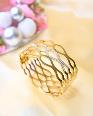 Crown Cuff Bracelet