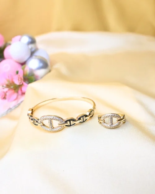 Elara Bracelet & Ring Combo
