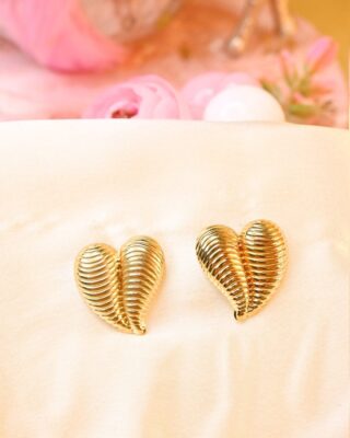 Sweetheart Sparks Earings-Matt & Shine Combo
