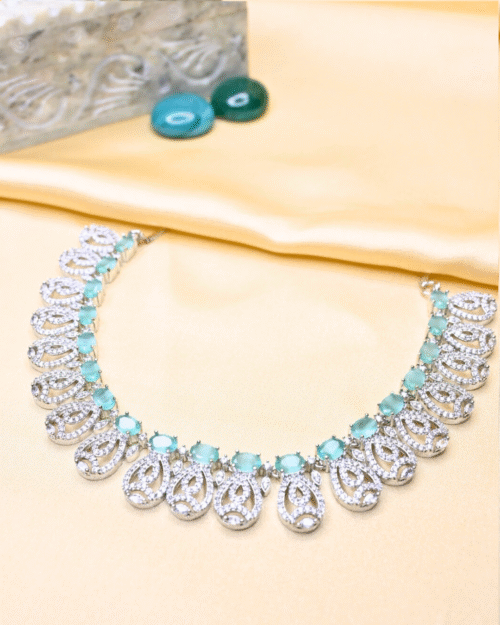 Rajsi Roop Mint Green AD Set - Image 3