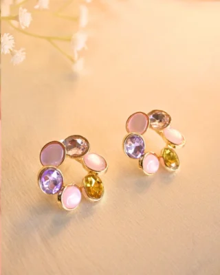 Crystal Loom Earings