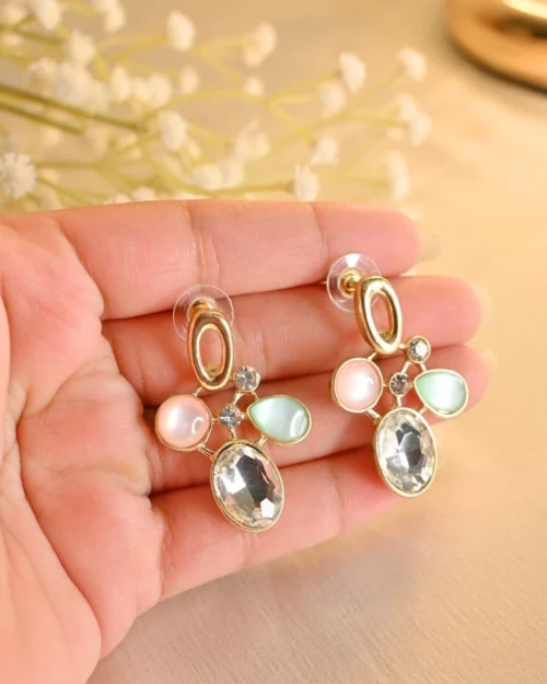 Icelia Crystal Earings - Image 2