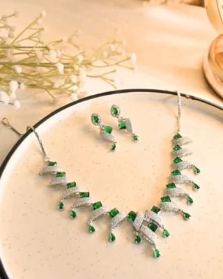Opaline Duchess Royal Green AD set