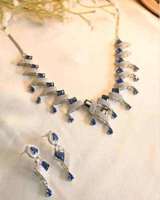 Opaline Duchess Royal Blue AD set