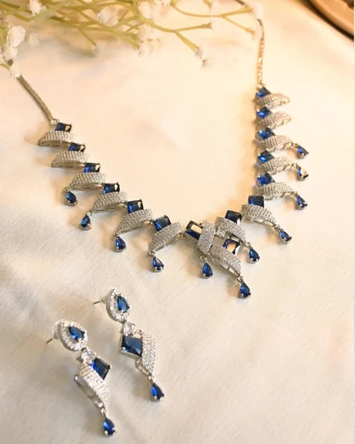Opaline Duchess Royal Blue AD set