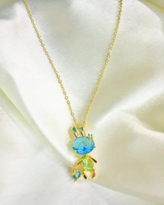 Crystal Bear Pendant