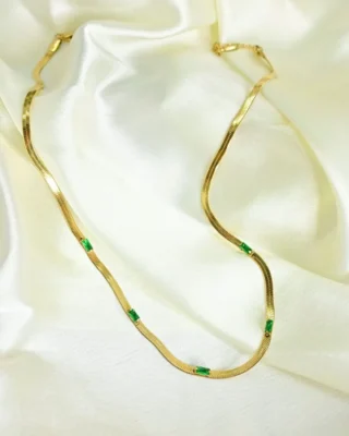 Crystal Snake Pendant