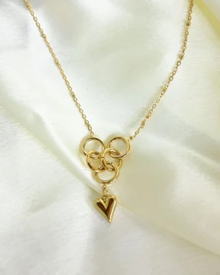 Heart Rings Pendant