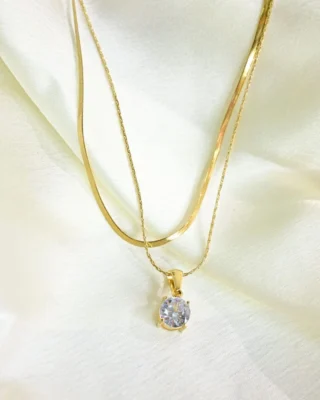 Luna Dual Chain Pendant